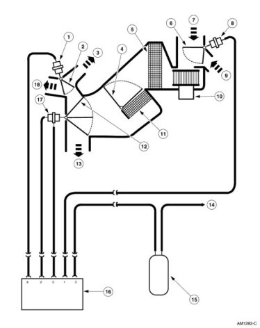 Ford modulator vacuum hook up