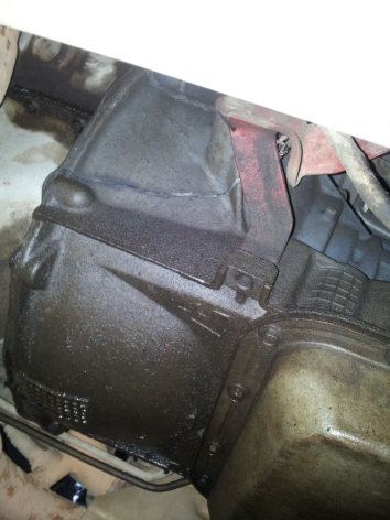 1991 f150 E40D transmission leak