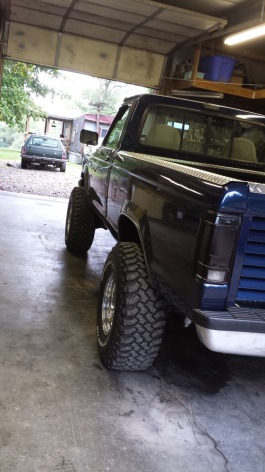 91 ford ranger, restored - 1