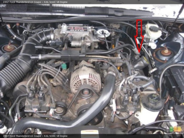 Does the 1997 ford thunderbird have two pcv valves - 1