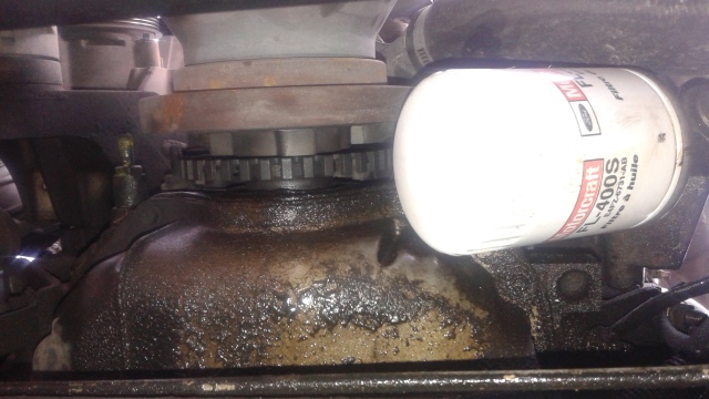 Where does the oil leak come from