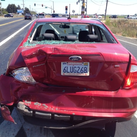 I got into an accident on Sunday and was curious how badly is my car damaged Is it fixable or totalled