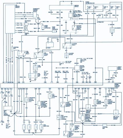 90 Ford Ranger 2.9L only runs if I run a jumper wire from battery to red wire on brown relay switch - 1